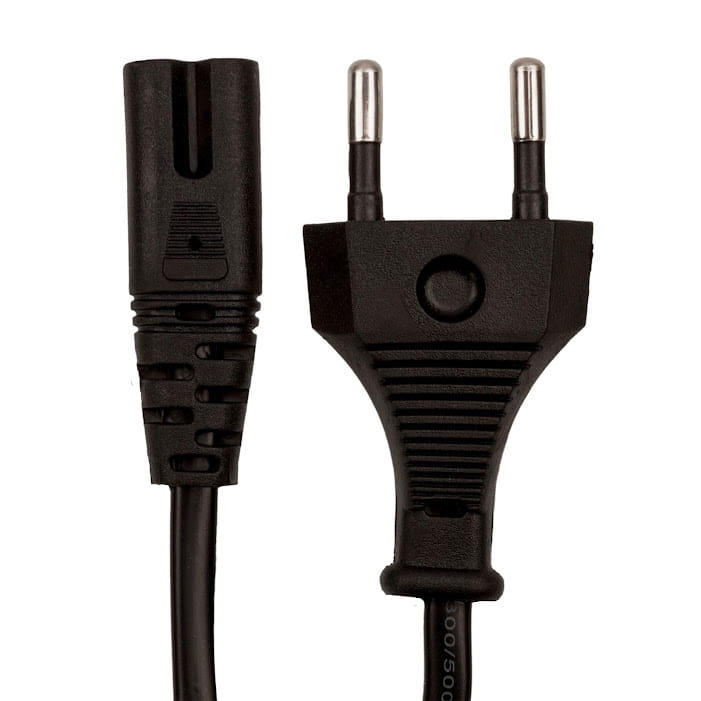 Кабель питания ProfCable8-150 2pin, 1,5 м, Black