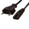 Фото - Кабель питания ProfCable8-150 2pin, 1,5 м, Black | click.ua