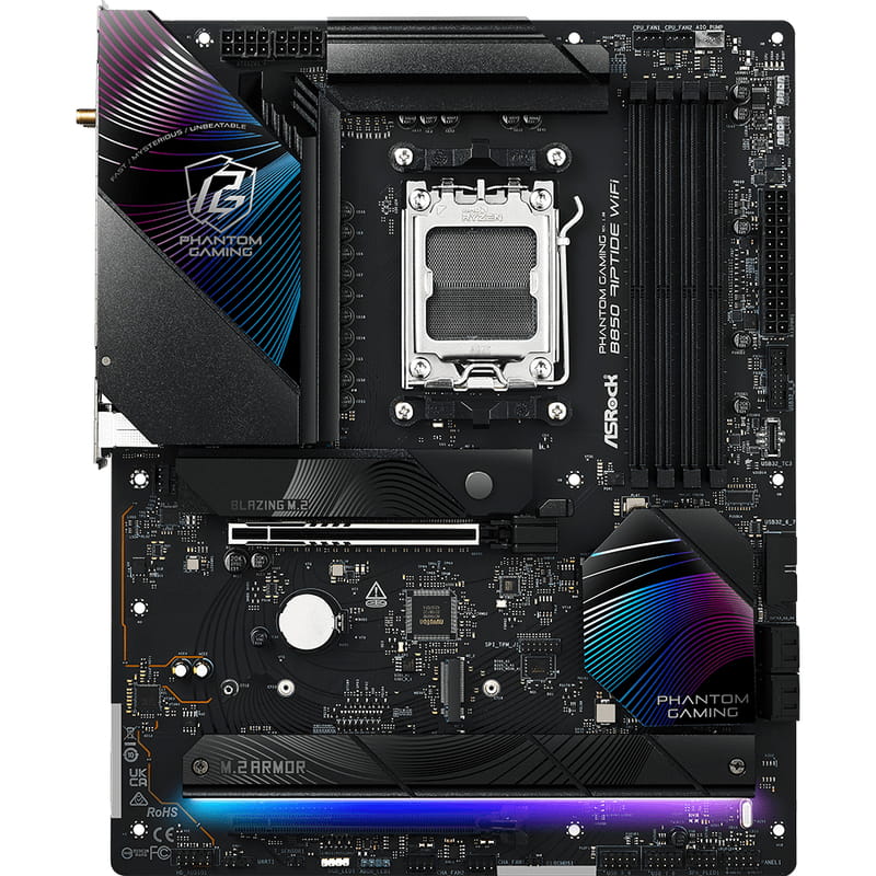 Материнська плата ASRock B850 Riptide WiFi Socket AM5