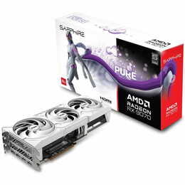 Відеокарта AMD Radeon RX 9070 16GB GDDR6 Pure Gaming OC Sapphire (11349-02-20G)