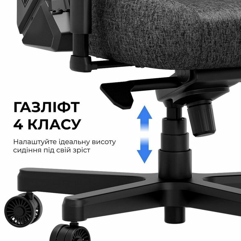 Крісло для геймерів Anda Seat Kaiser 3E XL Black (AD23YC-XL-08-B-PV/C-B01)