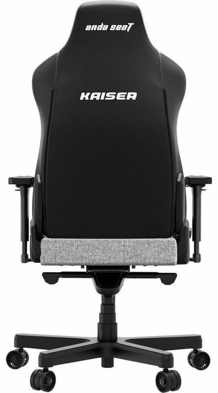 Кресло для геймеров Anda Seat Kaiser 3E XL Grey Fabric (AD23YC-XL-09-G-CF-G01)