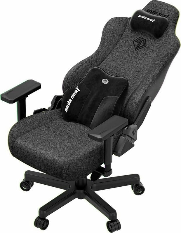 Кресло для геймеров Anda Seat Kaiser 3E XL Dark Gray Fabric (AD23YC-XL-09-GB-CF-G01)