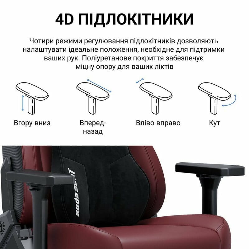 Кресло для геймеров Anda Seat Kaiser 3E XL Dark Gray Fabric (AD23YC-XL-09-GB-CF-G01)