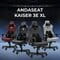 Фото - Кресло для геймеров Anda Seat Kaiser 3E XL Dark Gray Fabric (AD23YC-XL-09-GB-CF-G01) | click.ua