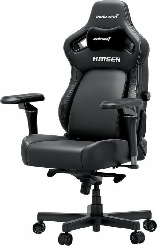 Кресло для геймеров Anda Seat Kaiser 4 V2 Size XL PVC Black (AD12YDDC-XLL-20-B-PV/C-03)