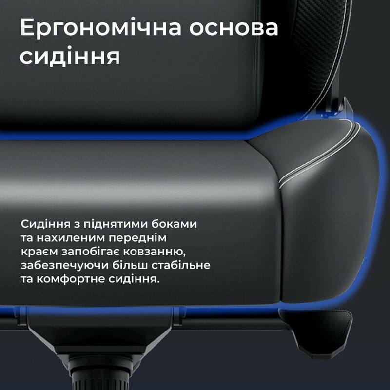 Кресло для геймеров Anda Seat Kaiser 4 V2 Size XL PVC Black (AD12YDDC-XLL-20-B-PV/C-03)