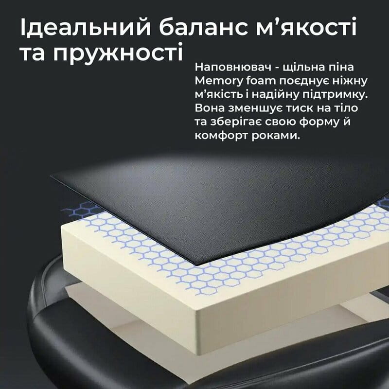 Кресло для геймеров Anda Seat Kaiser 4 V2 Size XL PVC Gray Fabric (AD12YDDC-XLL-20-G-CF-03)