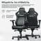 Фото - Кресло для геймеров Anda Seat Kaiser 4 V2 Size XL PVC Dark Gray Fabric (AD12YDDC-XLL-20-GB-CF-03) | click.ua
