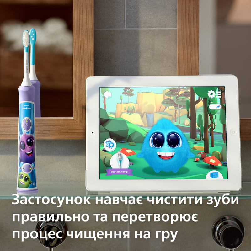 Зубная электрощетка Philips Sonicare For Kids HX6322/12