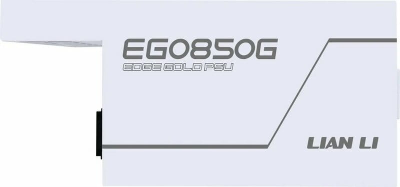 Блок живлення Lian Li EDGE850, 80 Plus Gold, White, EU Cord (G9P.EG0850G.W000.EU)
