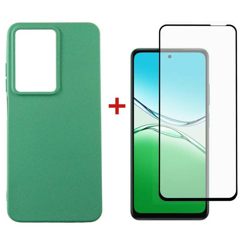 Чeхол-накладка Dengos Soft для Oppo A5/A5x Mint (DG-KM-155) + защитное стекло