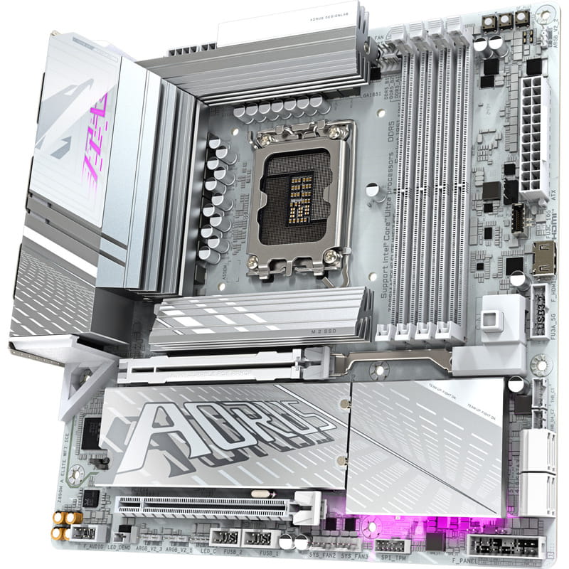 Материнская плата Gigabyte Z890M Aorus Elite WiFi7 Ice Socket 1851