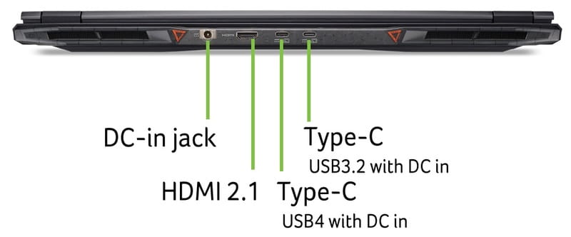 Ноутбук Acer Nitro 18 AI AN18-61-R127 (NH.QYBEU.003) Black