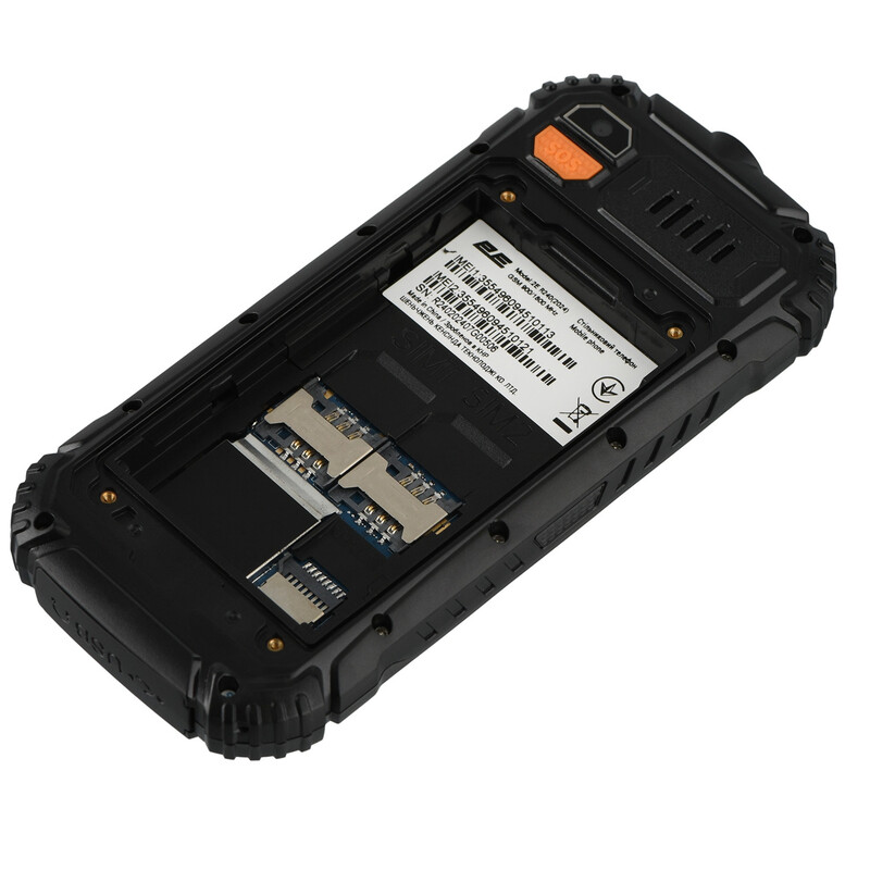 Мобильный телефон 2E R240 2025 Dual Sim Black (694743657623)