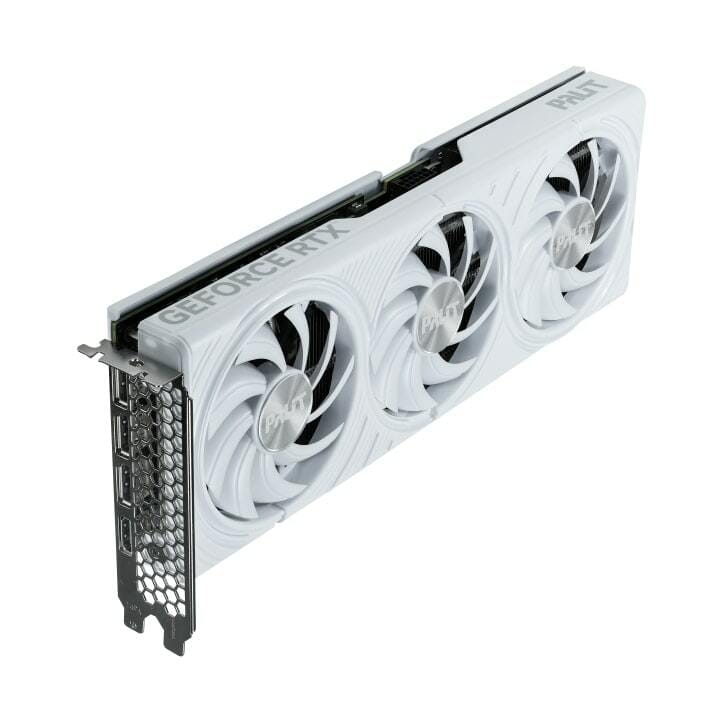 Відеокарта GF RTX 5070 12GB GDDR7 White OC Palit (NE75070U19K9-GB2050W)