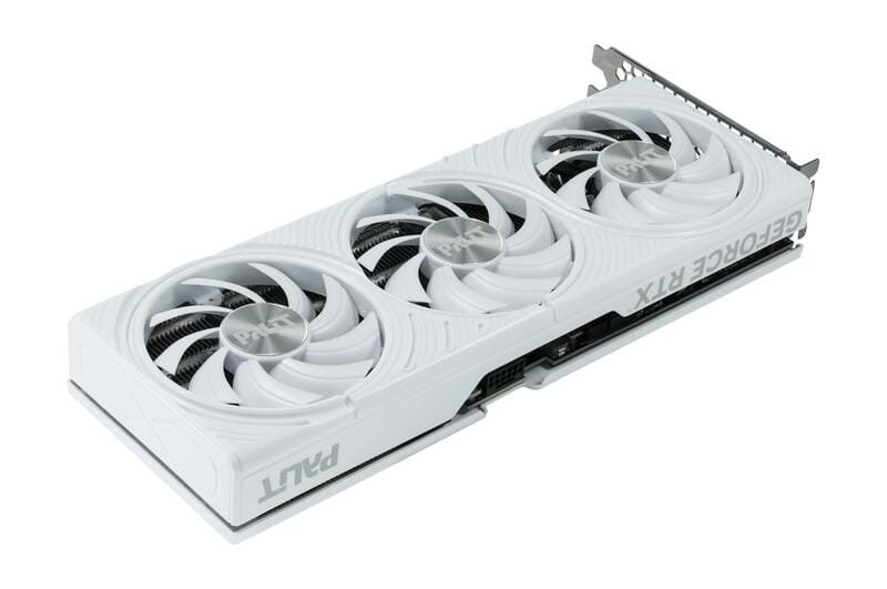 Відеокарта GF RTX 5070 12GB GDDR7 White OC Palit (NE75070U19K9-GB2050W)