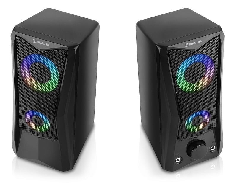 Акустична система REAL-EL S-107 Black