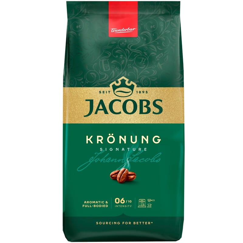 Кофе в зернах Jacobs Kronung 1000 г