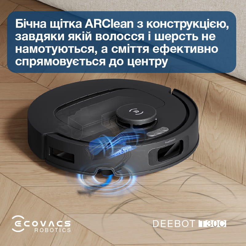 Робот-пылесос Ecovacs Deebot T30C Black (DLX71)