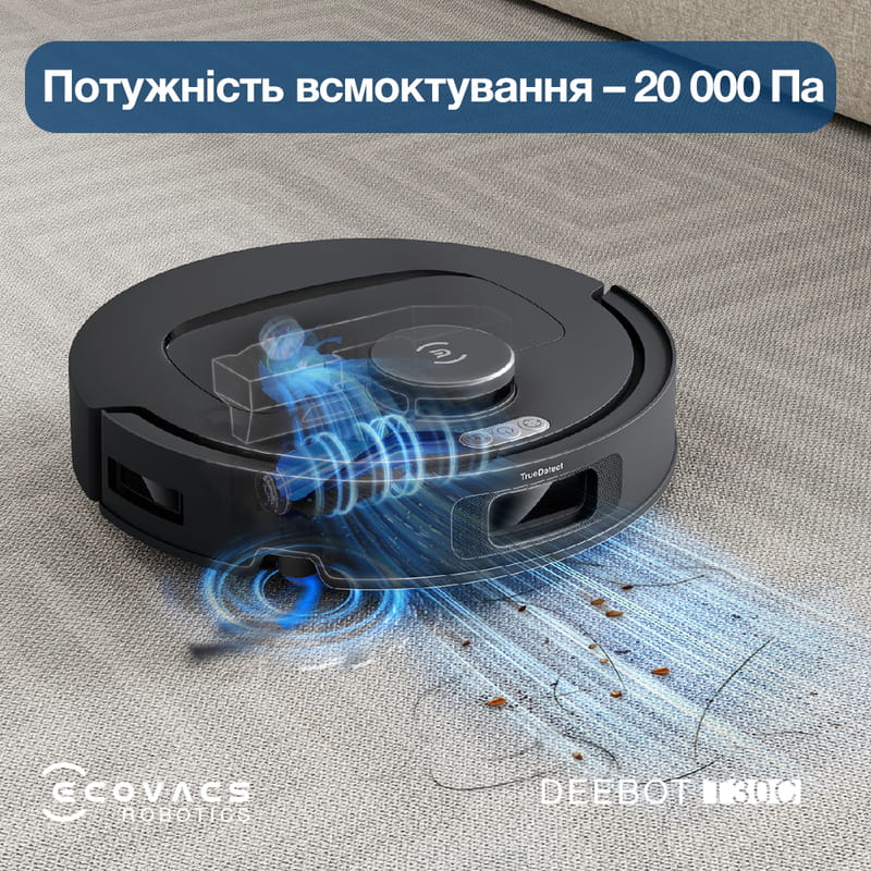 Робот-пылесос Ecovacs Deebot T30C Black (DLX71)