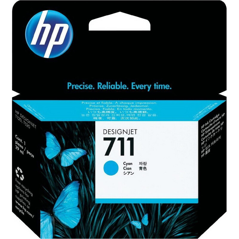 Картридж HP №711 DJ 120/520 (CZ130A) Cyan