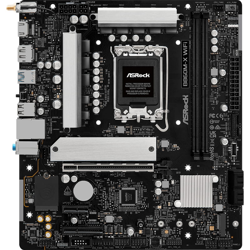 Материнська плата ASRock B860M-X WiFi Socket 1851