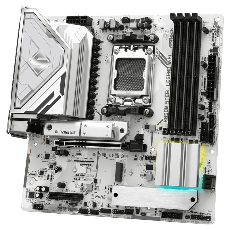 Материнська плата ASRock B850M Steel Legend WiFi Socket AM5