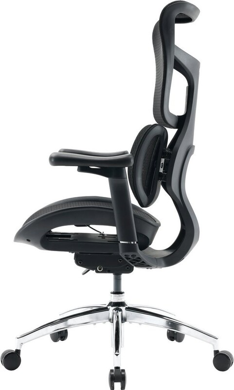 Крісло офісне Sihoo Doro S100 Mesh Black (S100-M301)