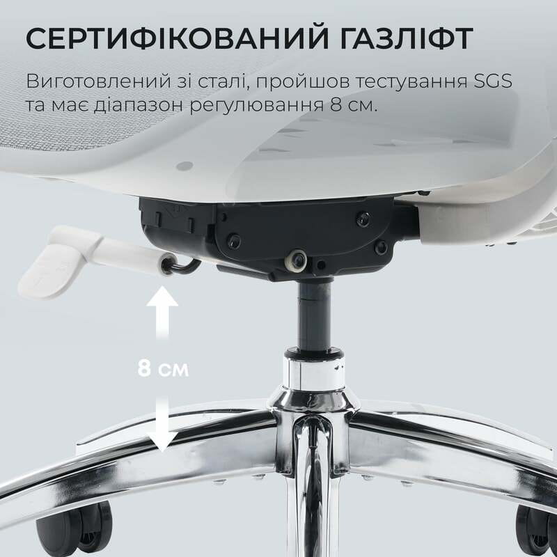 Кресло офисное Sihoo Doro S100 Mesh White (S100-M302)