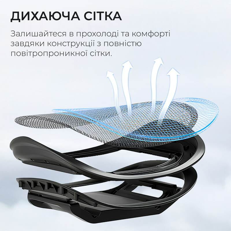 Кресло офисное Sihoo Doro C300 Pro Mesh Black (DORO-C300-PRO-M101)