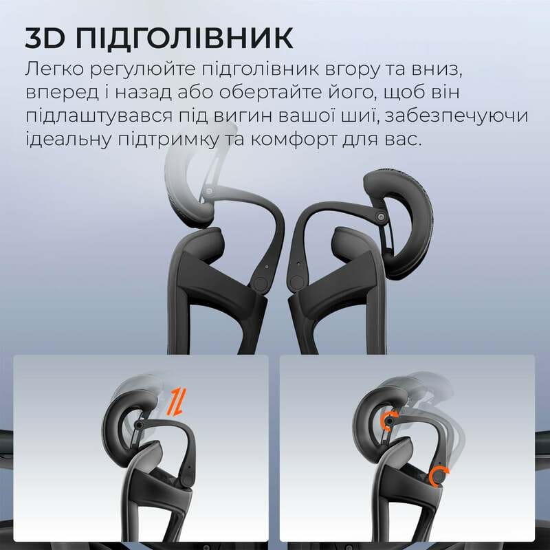Кресло офисное Sihoo Doro C300 Pro Mesh Black (DORO-C300-PRO-M101)