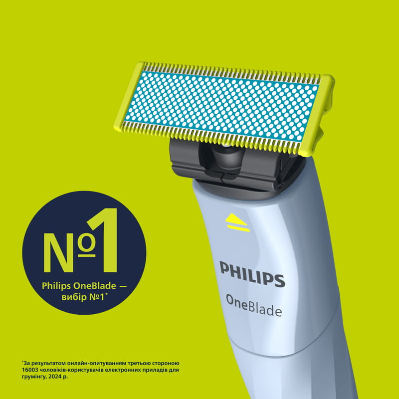 Змінне лезо Philips OneBlade First Shave QP235/50