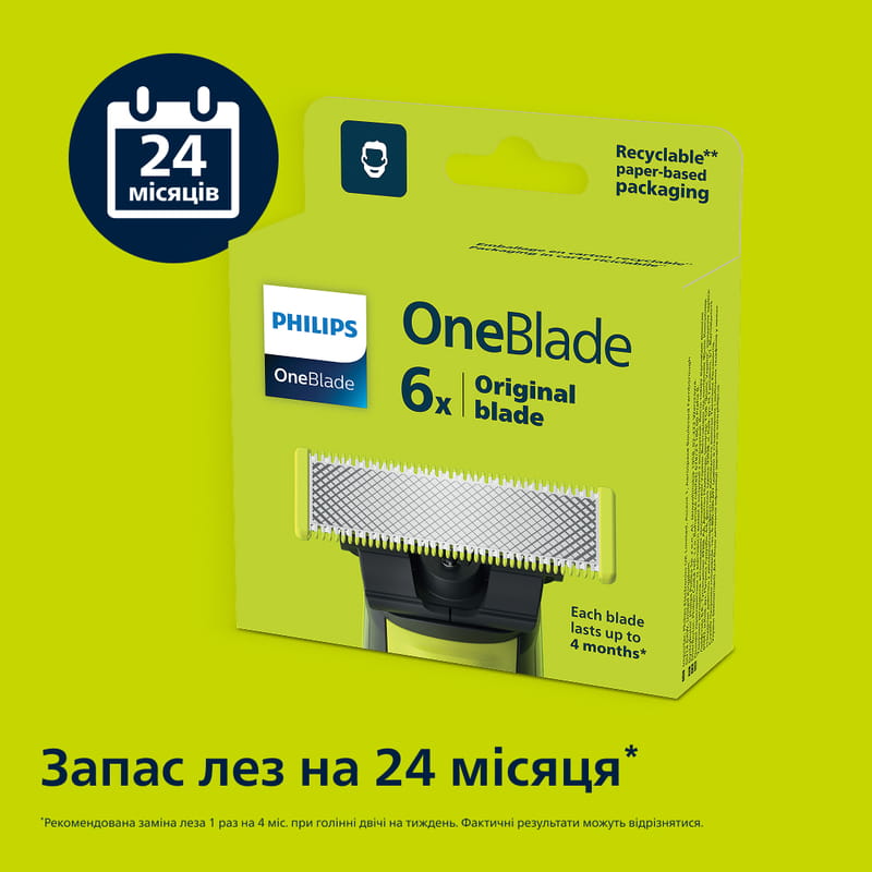 Змінне лезо Philips OneBlade Original QP260/50