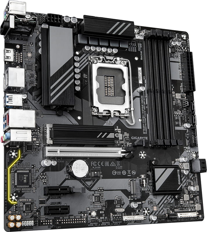 Материнская плата Gigabyte B760M DS3H WiFi6E Gen5 Socket 1700