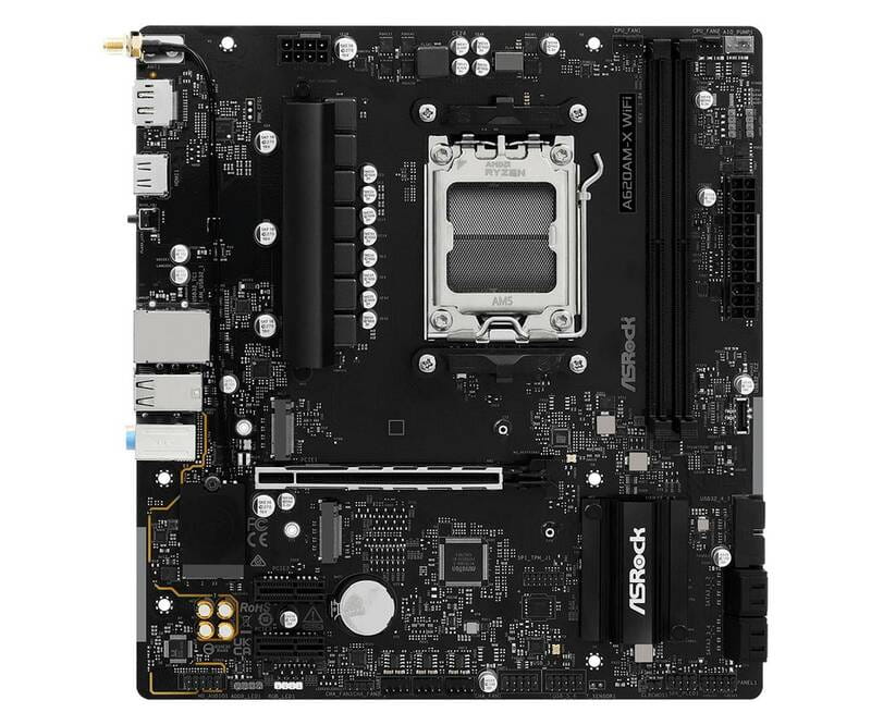 Материнська плата ASRock A620AM-X WiFi Socket AM5