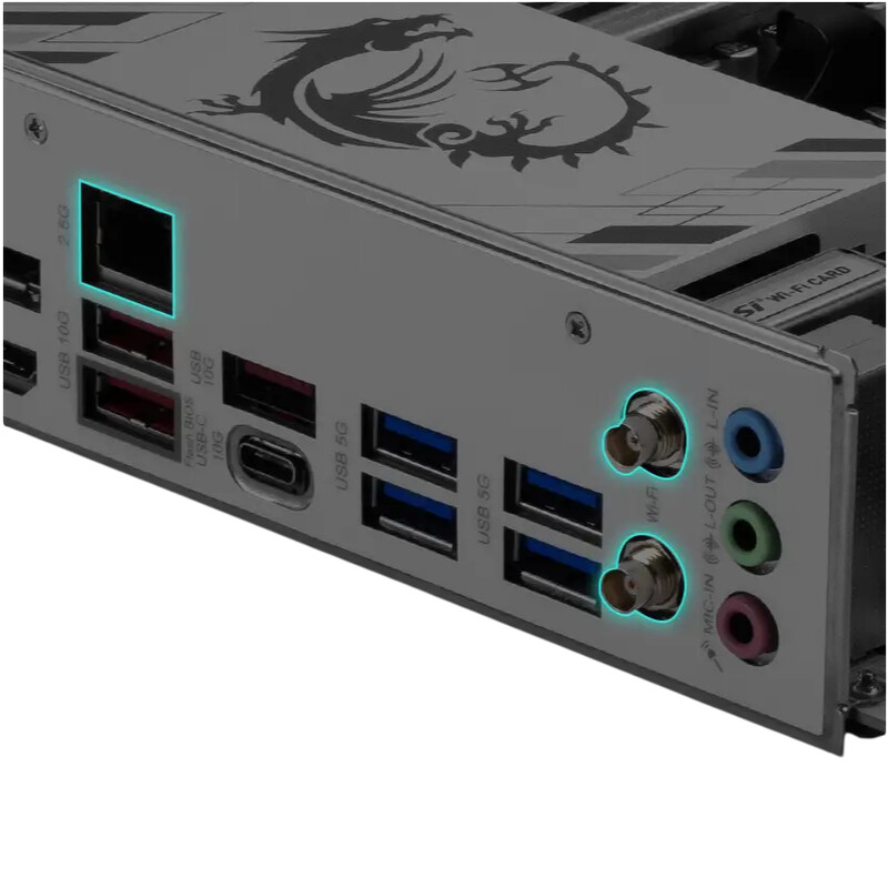 Материнская плата MSI B850M Gaming Plus WiFi6E Socket AM5