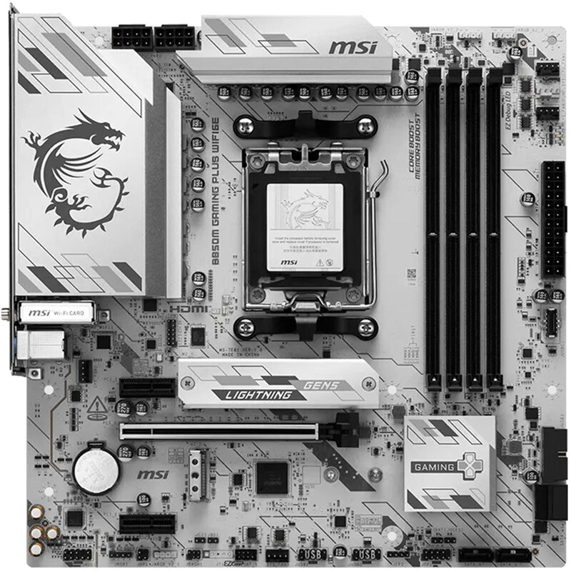 Материнская плата MSI B850M Gaming Plus WiFi6E Socket AM5