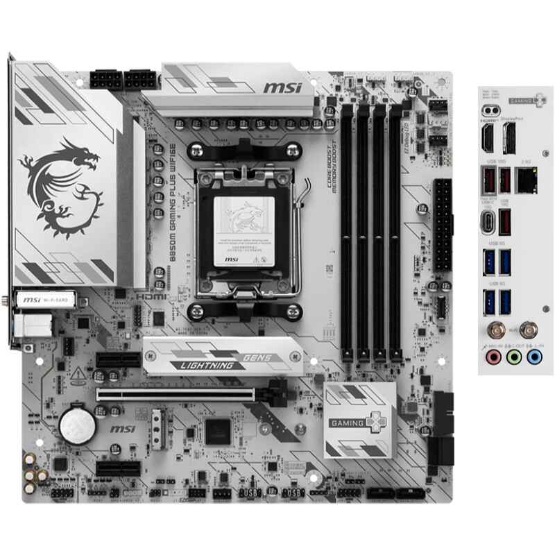 Материнская плата MSI B850M Gaming Plus WiFi6E Socket AM5