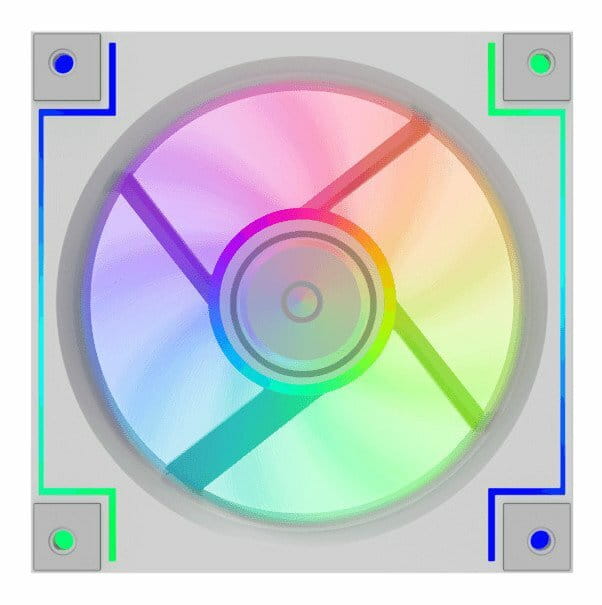 Вентилятор GameMax RD300 White
