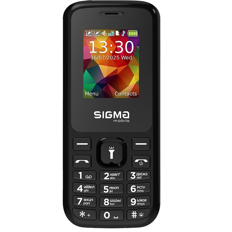 Мобiльний телефон Sigma mobile X-style 171 Mini Dual Sim Black