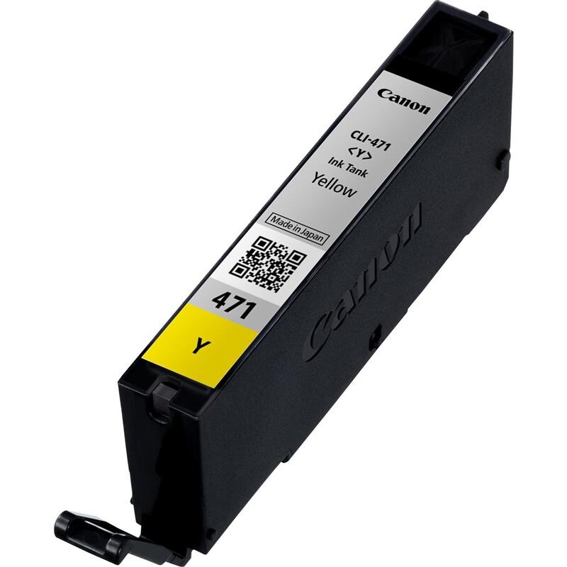 Картридж Canon (CLI-471) Pixma MG5740/MG6840 Yellow (0403C001)