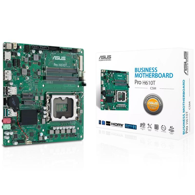 Материнская плата Asus Pro H610T-CSM Socket 1700