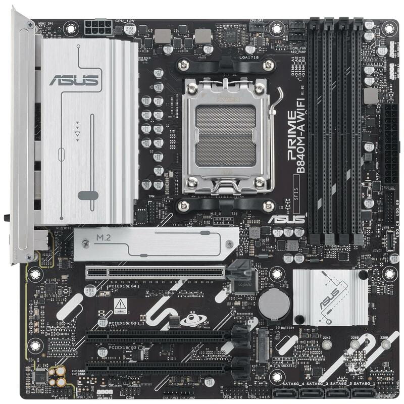 Материнская плата Asus Prime B840M-A WiFi Socket AM5