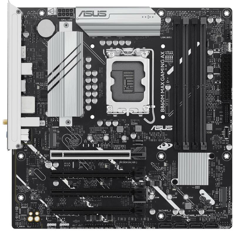 Материнская плата Asus B860M Max Gaming AX Socket 1851