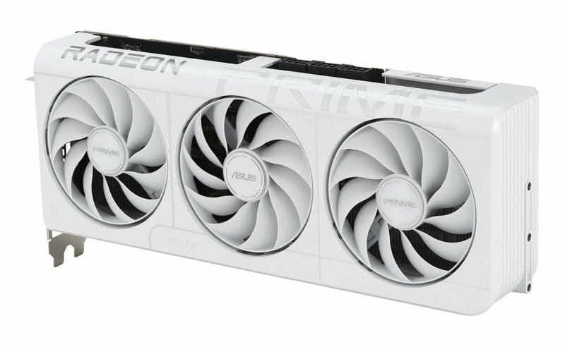 Видеокарта AMD Radeon RX 9070 XT 16GB GDDR6 Prime White OC Asus (PRIME-RX9070XT-O16G-WHITE)