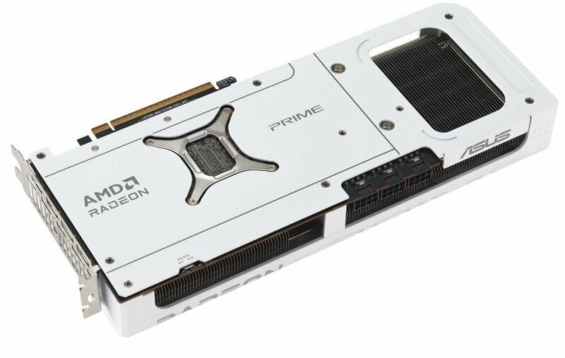 Видеокарта AMD Radeon RX 9070 XT 16GB GDDR6 Prime White OC Asus (PRIME-RX9070XT-O16G-WHITE)