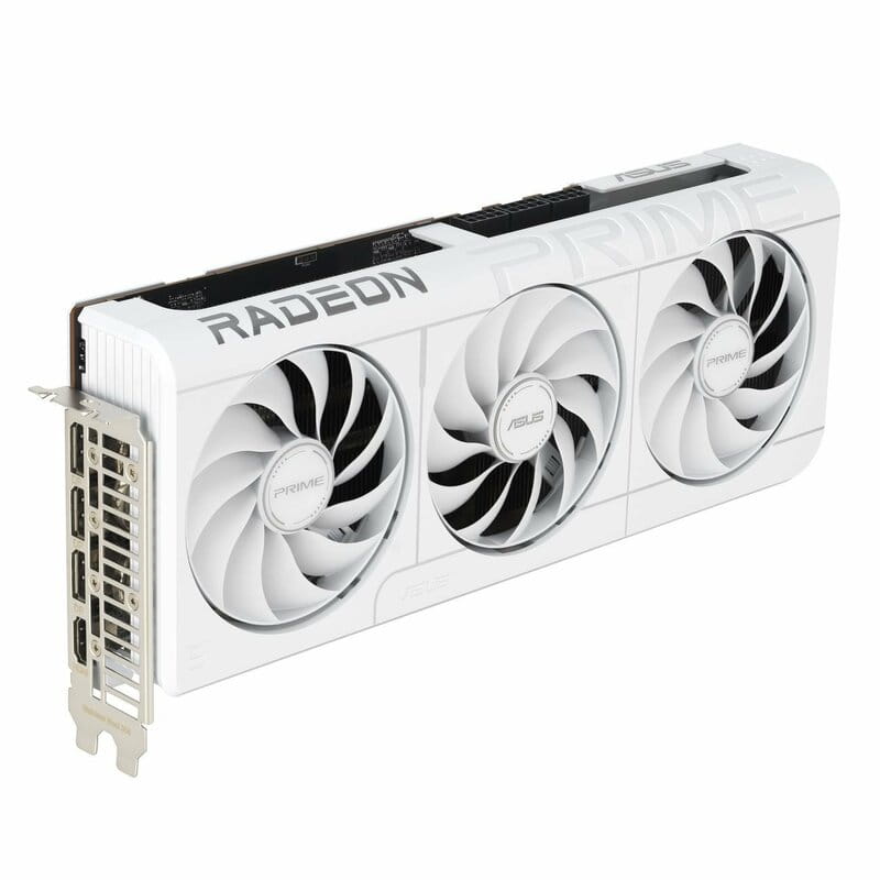 Видеокарта AMD Radeon RX 9070 XT 16GB GDDR6 Prime White OC Asus (PRIME-RX9070XT-O16G-WHITE)