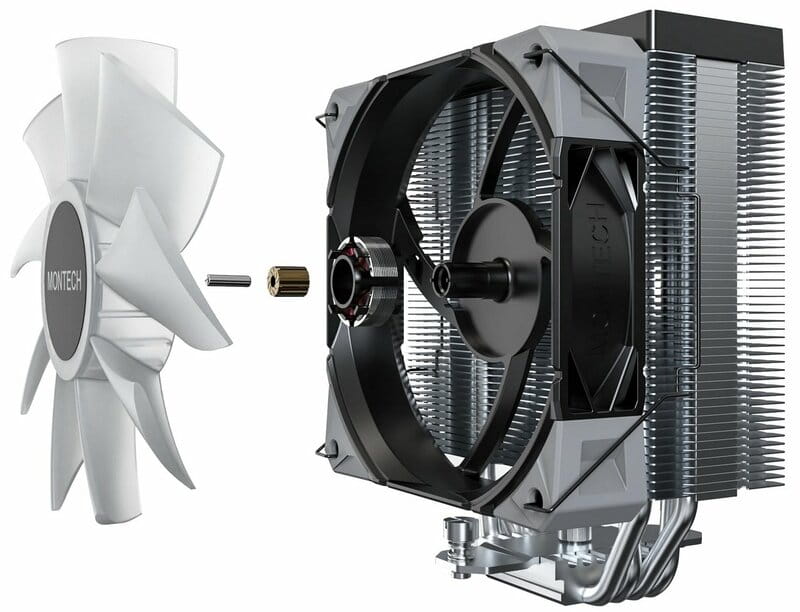 Кулер процесорний Montech NX400 White