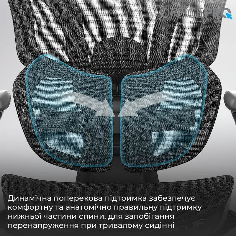 Кресло офисное OfficePro Elite OC950B Black
